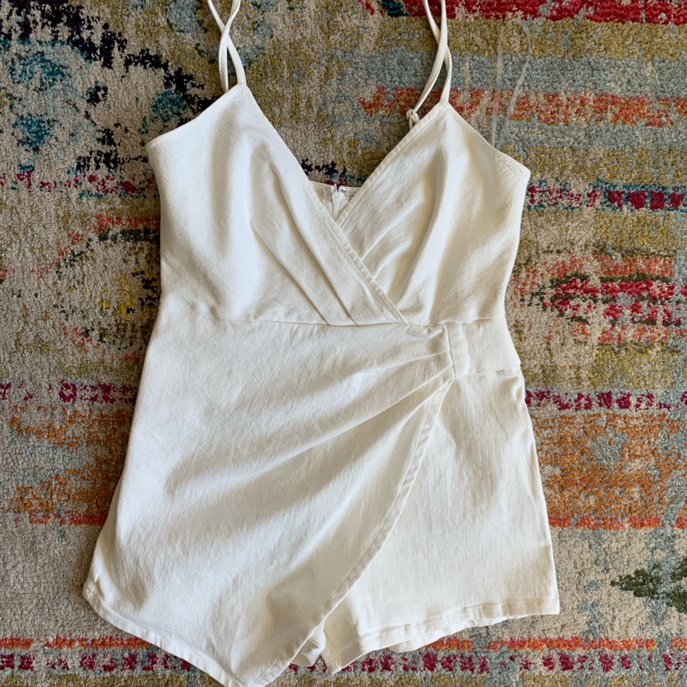 Pitaya Jean Skort Romper